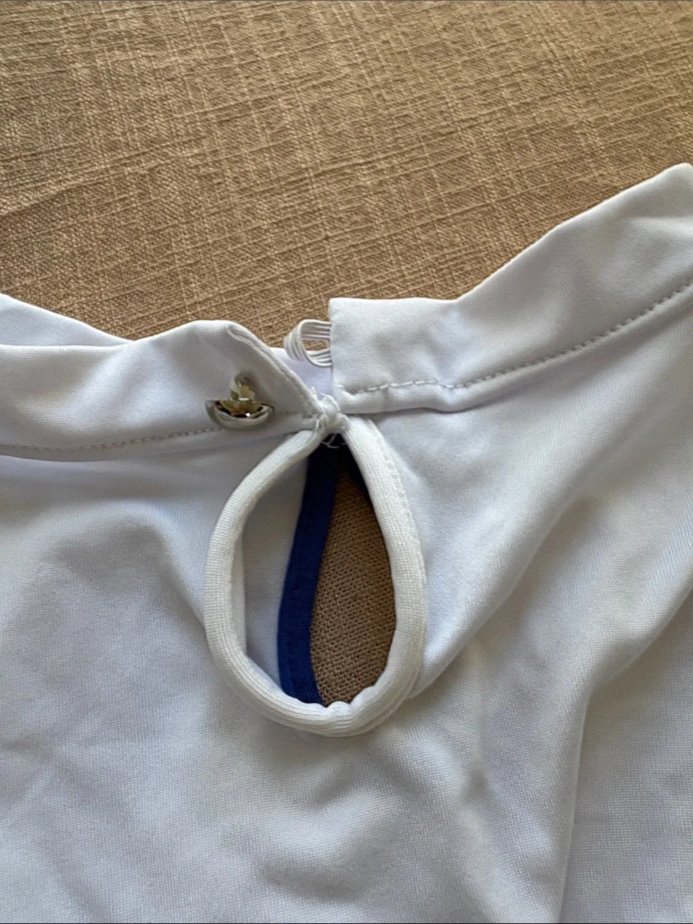 Blue and White Cheerleader Costume Set for Kids